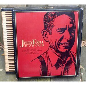 Jelly Roll Morton Complete Library Of Congress Recordings 8 x CD and 2 Books